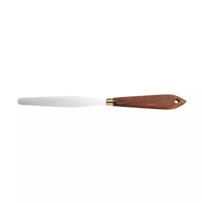 Fine spatule inox 23 cm